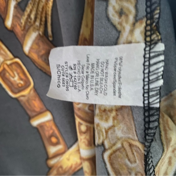 Fashion Nova Black and Gold Chain Mini Dress - Picture 3 of 6